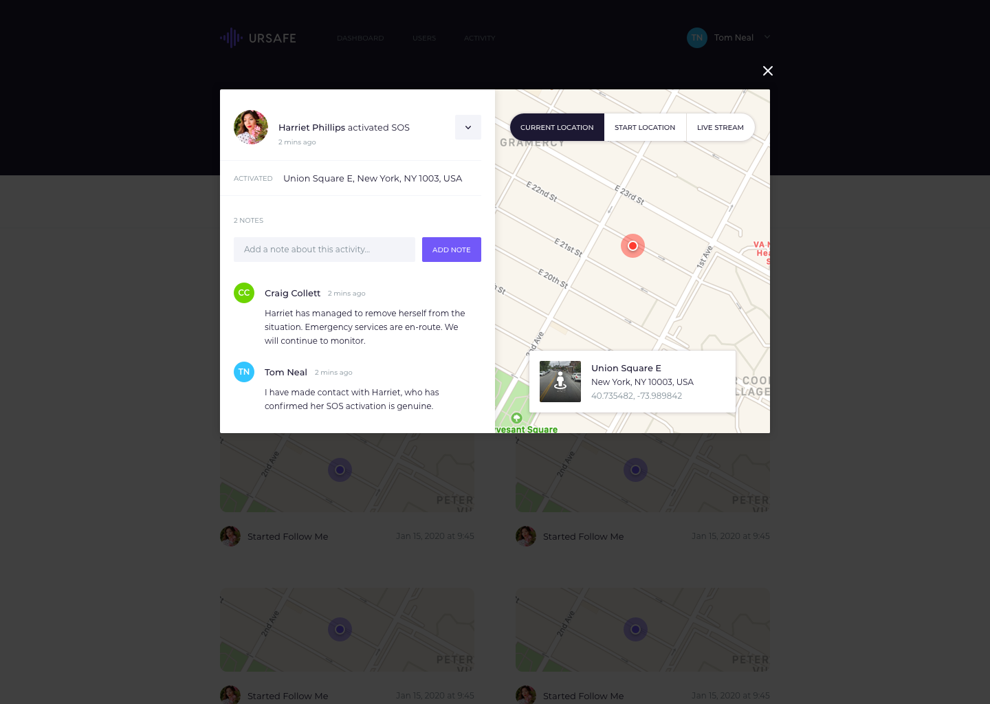 URSafe screenshot