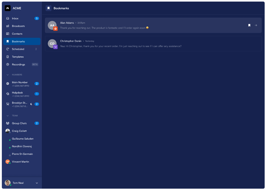 TalkNText screenshot